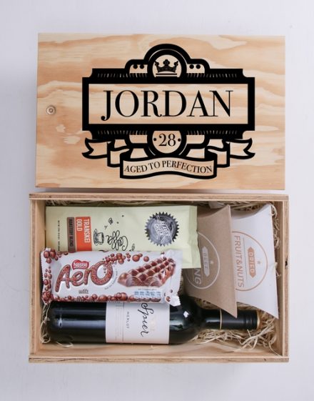 Deco Man Crate Personalised Gift