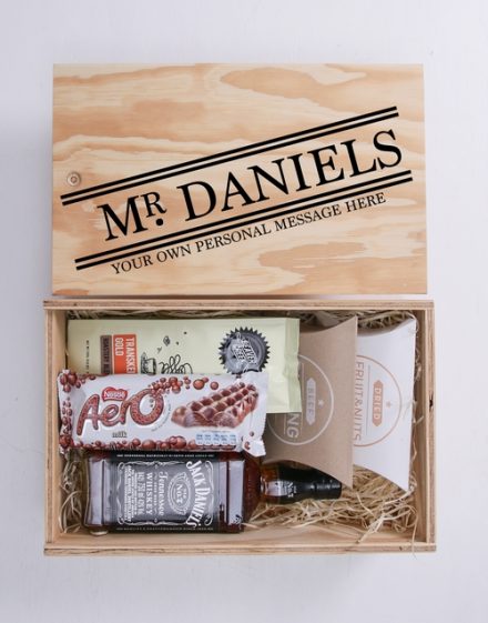 Title Man Crate Personalised Gift