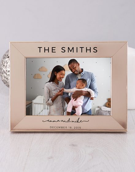 Couples Photo Frame Personalised By You