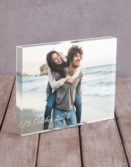 Date Acrylic Block Personalised By You
