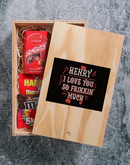 Frikken Man Crate Personalised Gift