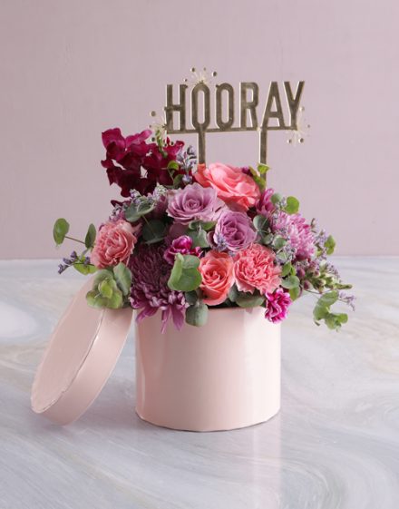 Hip Hip Purple and Pink Florals