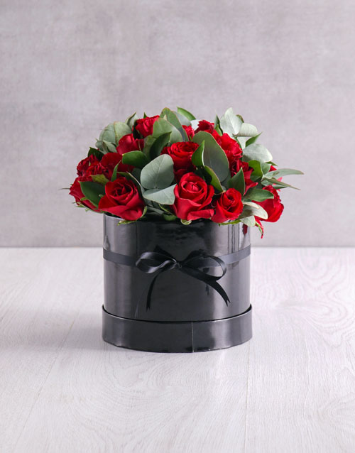 Black Box of Red Roses