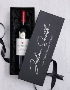 Personalised Signature Wine Giftbox