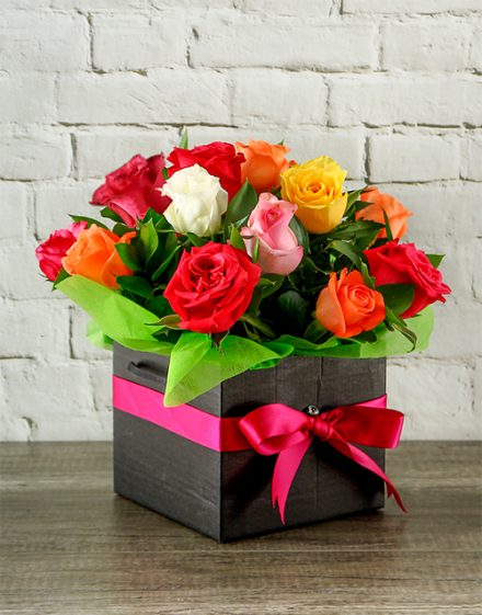 Mixed Roses in a Black Box