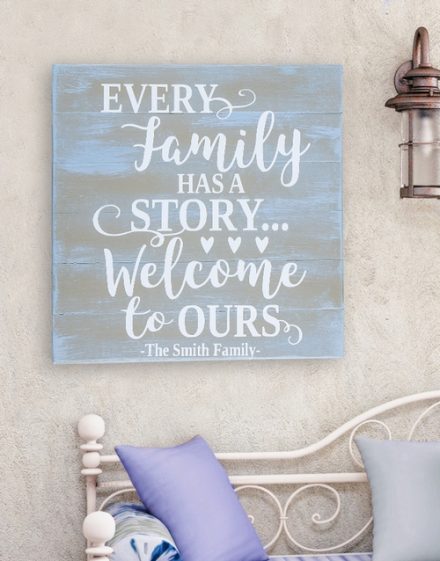 Personalised Our Story Wall Art