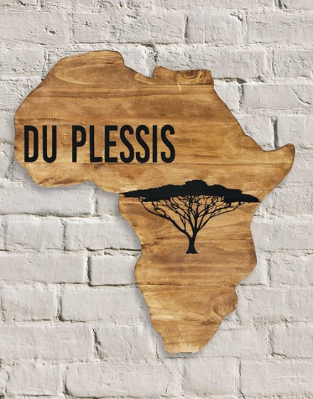 Personalised African Board