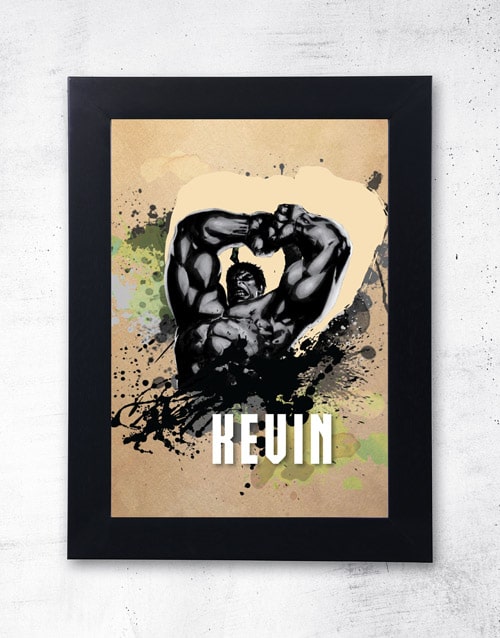 Personalised Hulk Frame