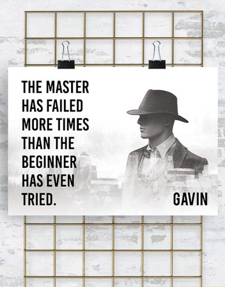 Personalised Master Poster