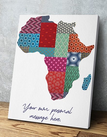 Personalised Africa Wall Art
