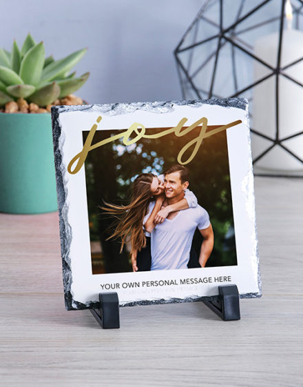 Personalised Joy Glass Tile