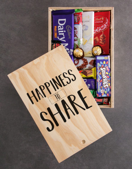 Happiness to Share Chocolate Crate