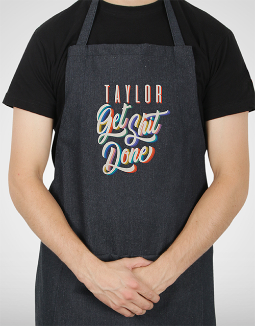 Gets It Done Personalised Apron