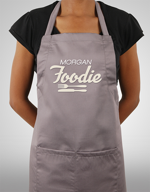 fathers-day Personalised Foodie Apron