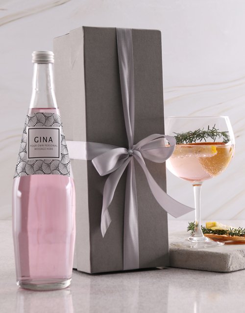 Personalised Deco Gin Cocktail