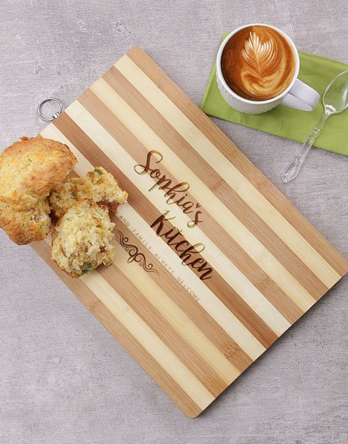 Kitchen Wooden Personalised Chopping Board