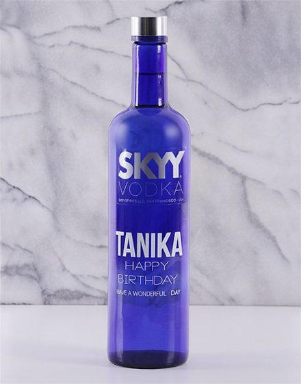 Personalised SKYY Vodka