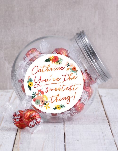 Personalized Sweetest Candy Jar