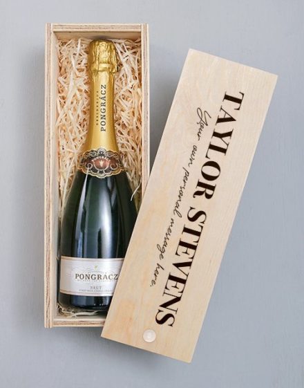 Personalised Printed Bubbly Crate