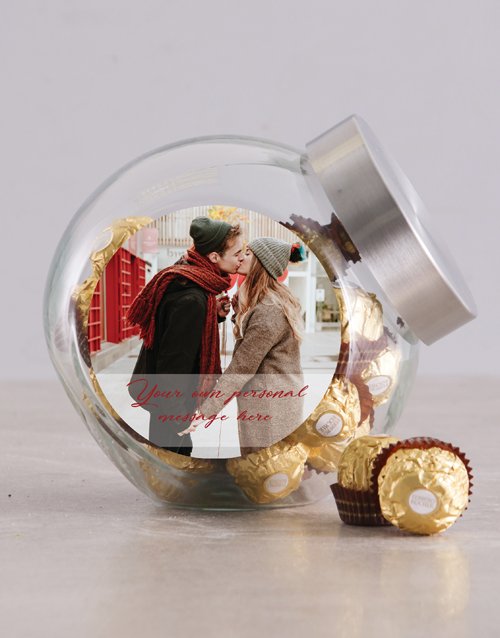 Personalized Treasured Memory Candy Jar