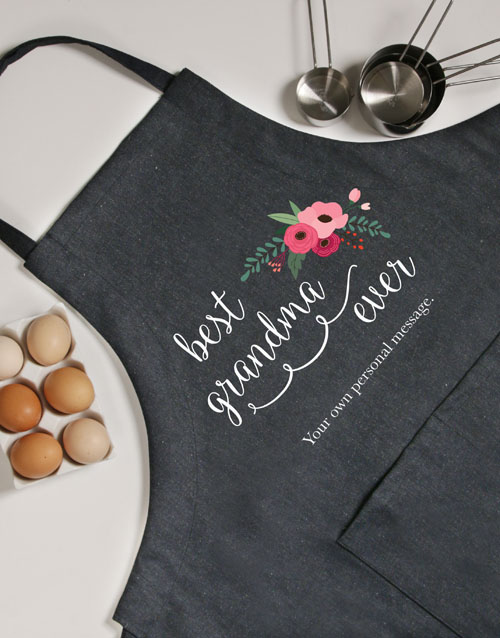 Best Grandma Ever Personalised Apron