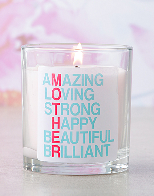 Pink Mother Attributes Scented Candle
