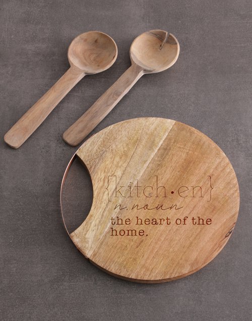 Kitchen Round Chopping Board