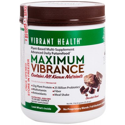 Vibrant Health Maximum Vibrance Powder - Chocolate