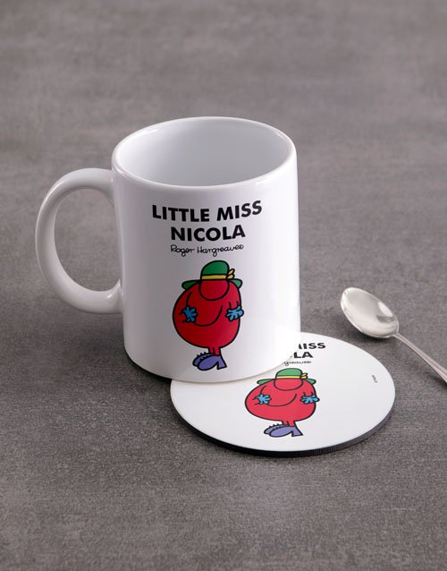 Little Scatterbrain Personalised Mug And Coaster