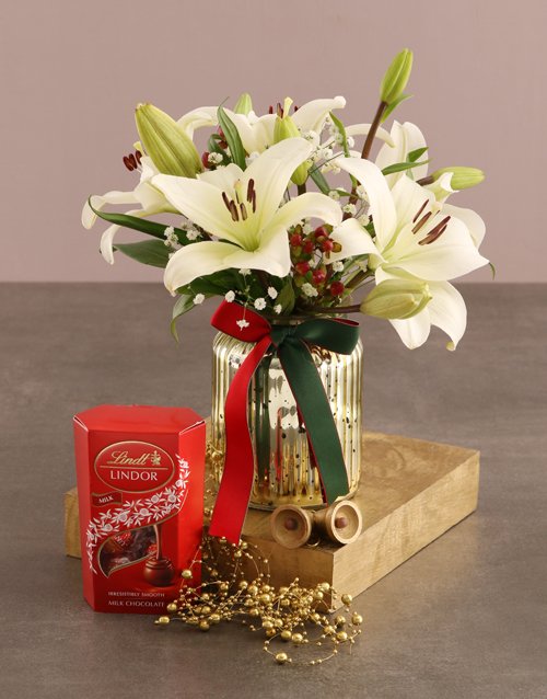 Lilies and Lindt Surprise