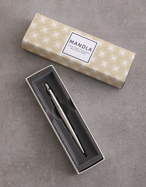 Personalised Modern Parker Pen Sleeve Box