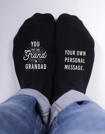 Personalised Grand Grandpa Socks