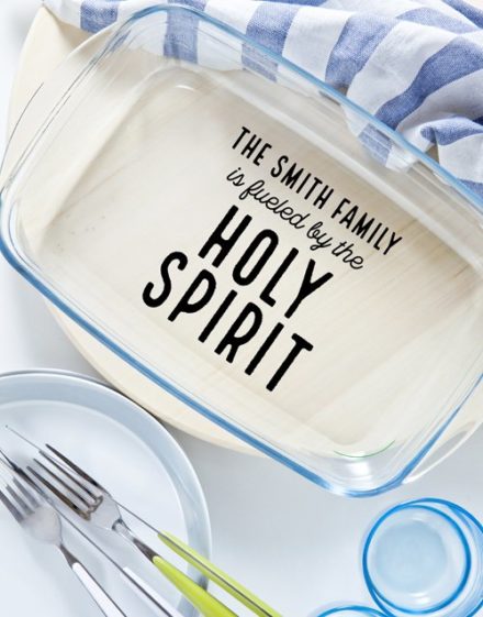 Personalised Holy Spirit Dish