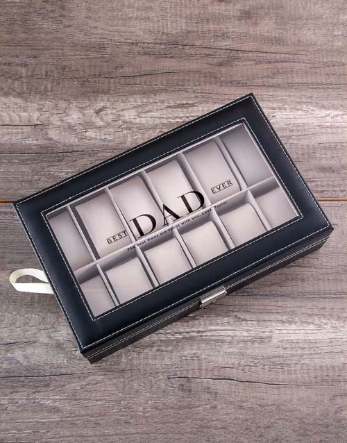 Personalised Dad Watch Box