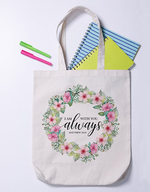 With you Always Tote Bag