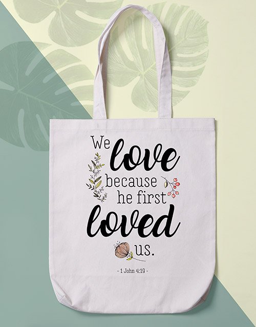 Loved Us Tote Bag