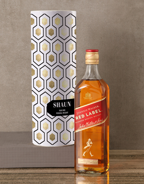 fine-alcohol Personalised Johnnie Walker Whisky Tube