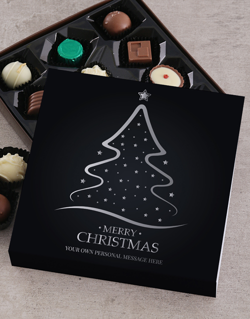 personalised Personalised Christmas Magic Choc Tray