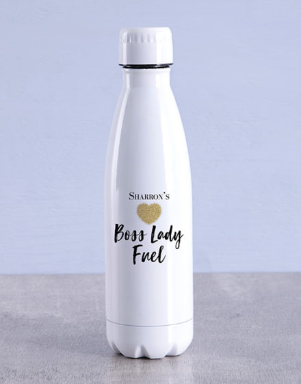 activewear Personalised Boss Lady Water Bottle