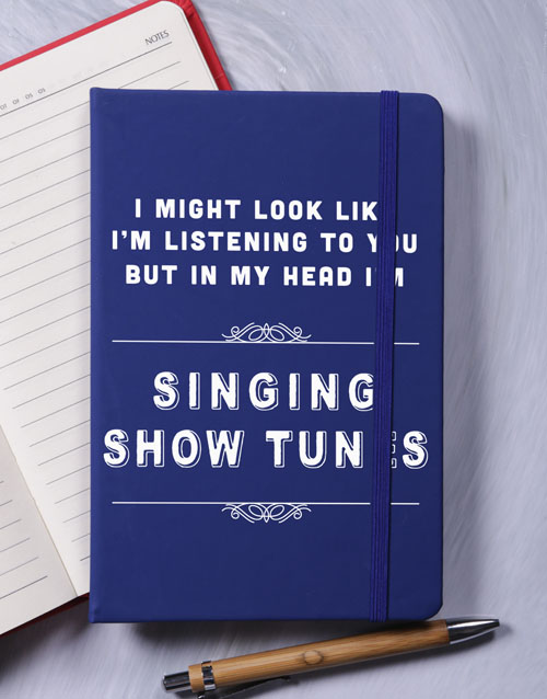 personalised Personalised Good Listener A5 Notebook