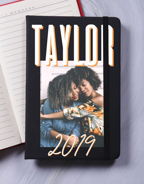 personalised Personalised Photo Layout A5 Notebook