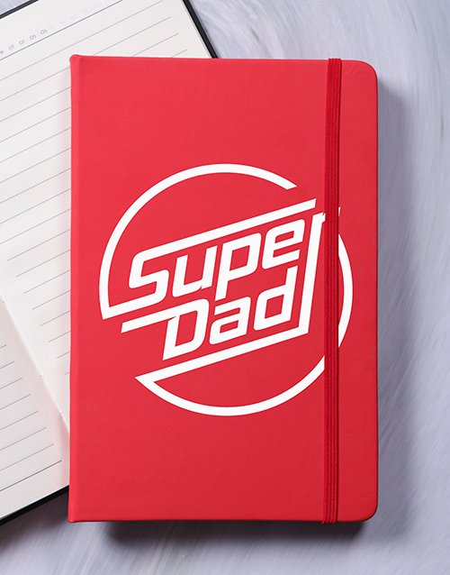 Superdad A5 Notebook personalised Superdad A5 Notebook