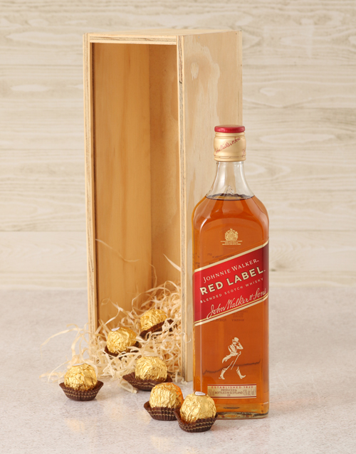 fine-alcohol Johnnie Walker Red Label Crate