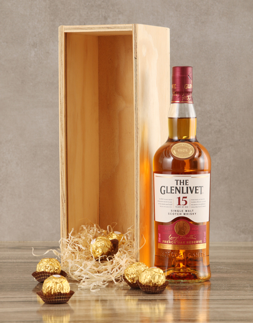 fine-alcohol Glenlivet Fifteen Year Crate