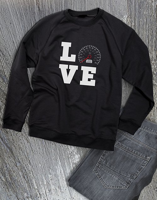 clothing Love Speed Ladies Sweatshirt