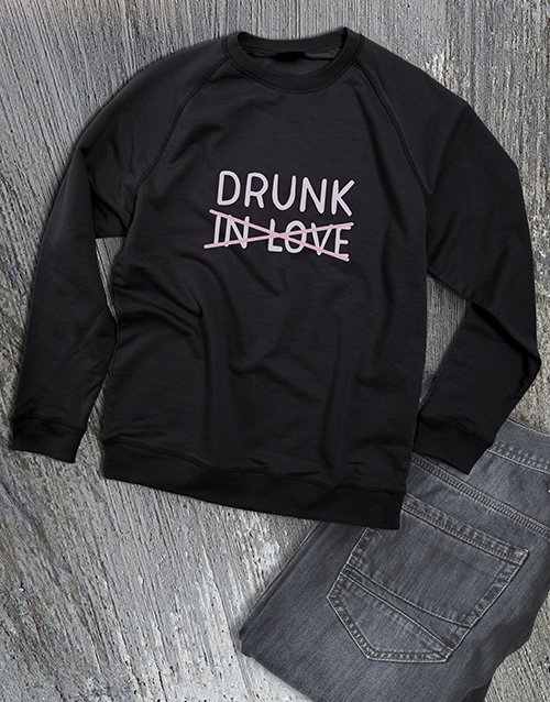 clothing Drunk In Love Ladies Sweatshirt