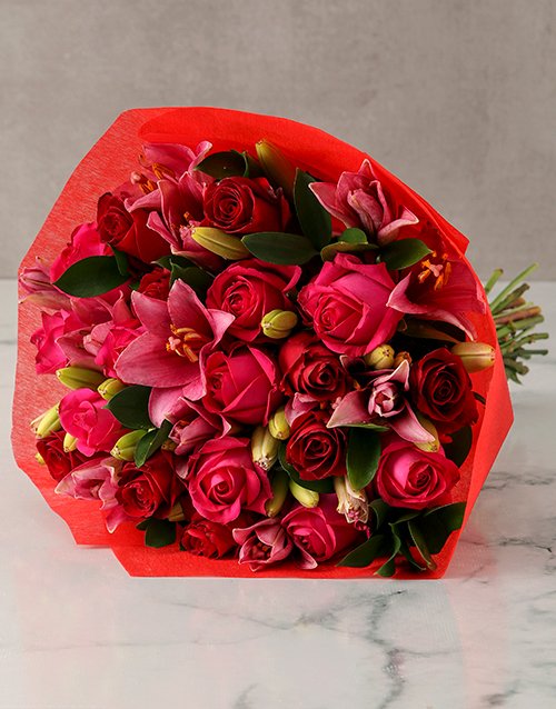 Ravishing Colours Of Love Bloom Bouquet