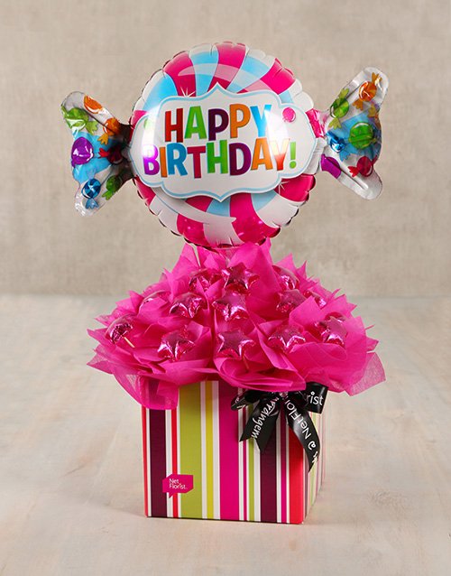 birthday Sweet Happy Birthday Edible Arrangement