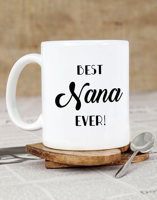 Personalised Best Nana Ever Mug