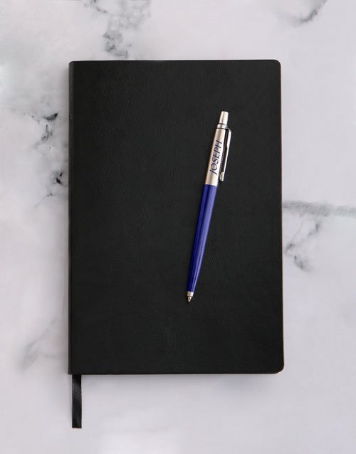 Personalised Parker Jotter Black Pen